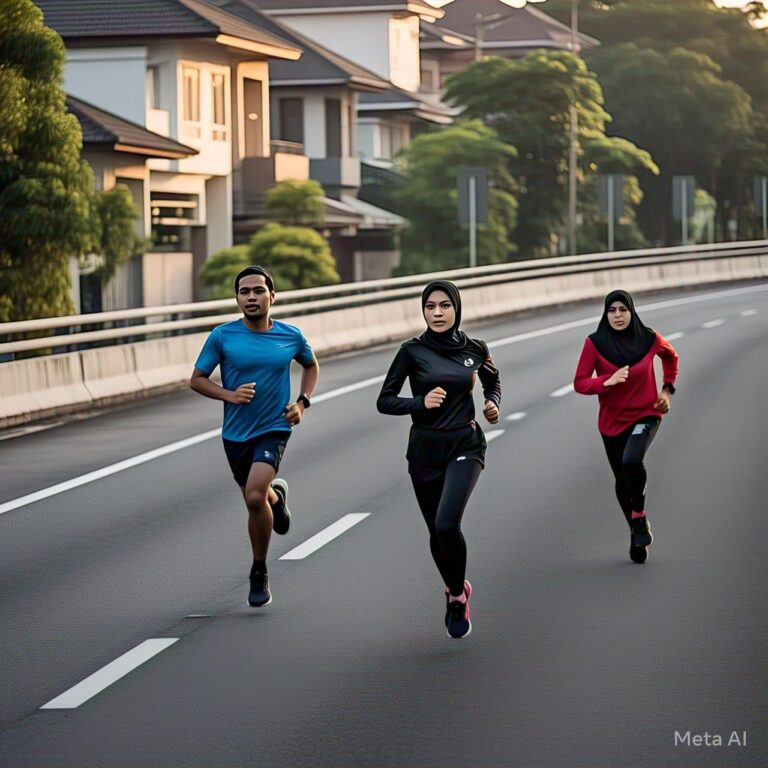 Ikuti Bukber Run, Olahraga Sambil Beramal