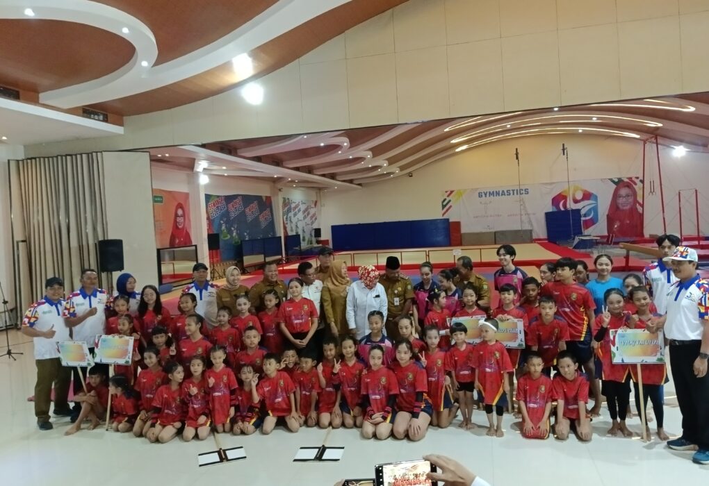 45 Atlet Gymnastik Berkompetisi di Ajang Wali Kota Challange Championship Kota Tangerang