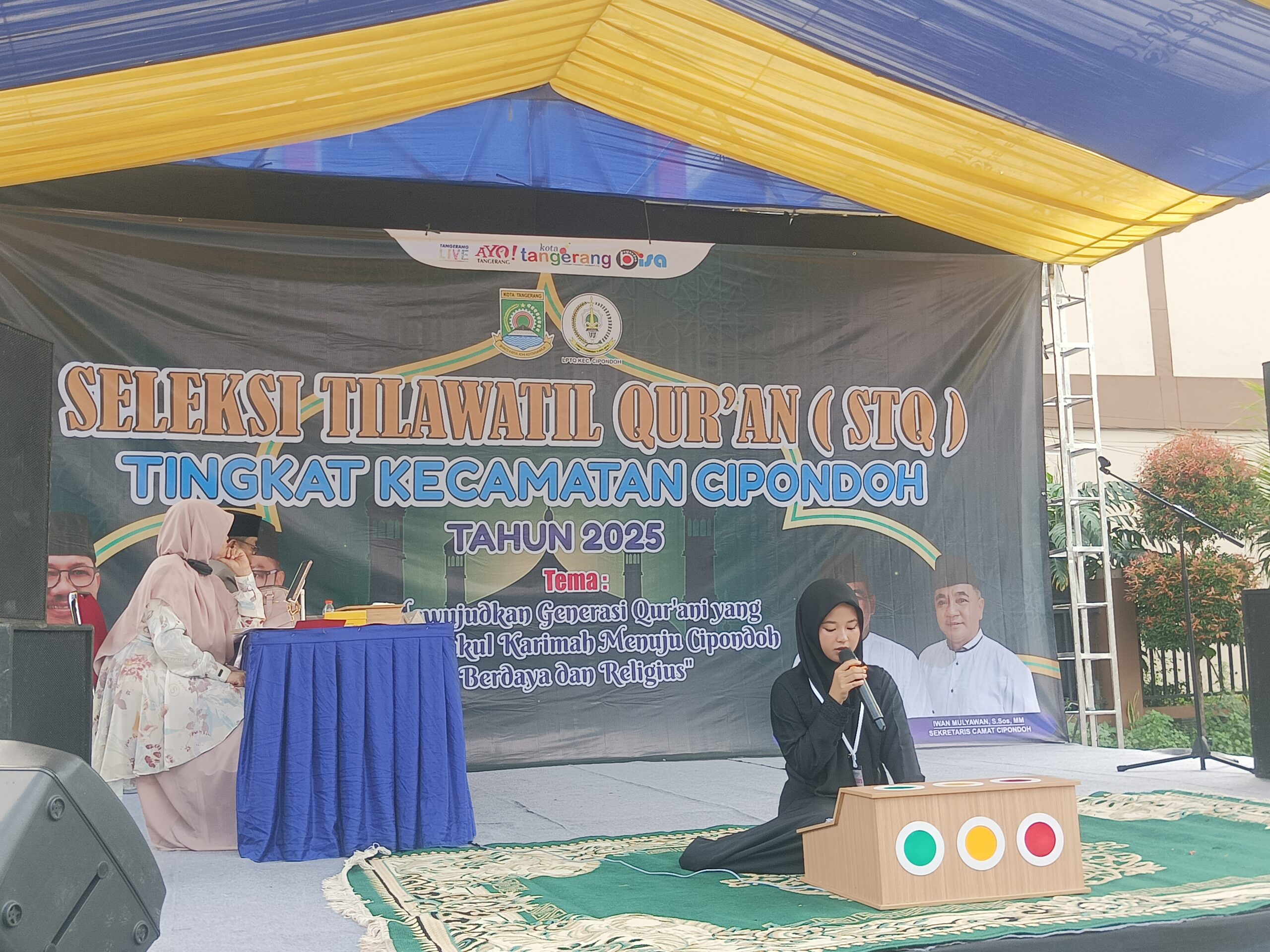 Kecamatan Cipondoh mengadakan Seleksi Tilawatil Quran pada Rabu, (4/7/2025).
